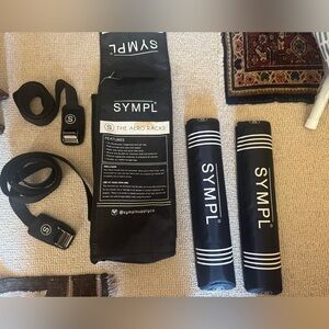 Sympl Black Aero Soft Racks for Surfboard Transport